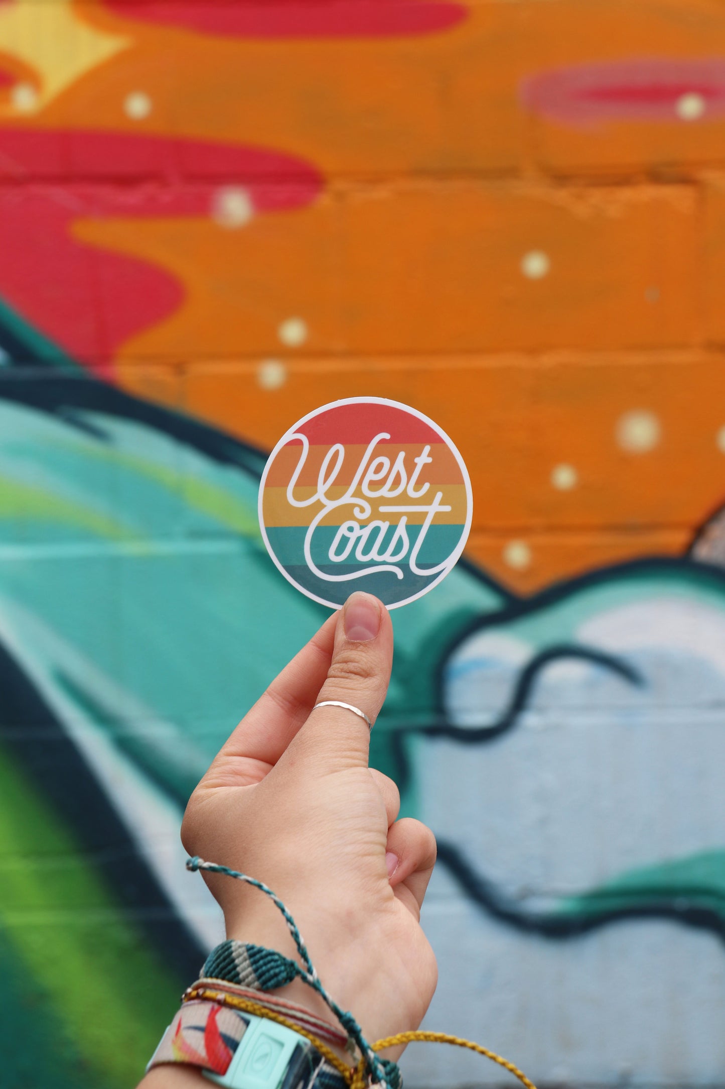 West Coast Life Sticker