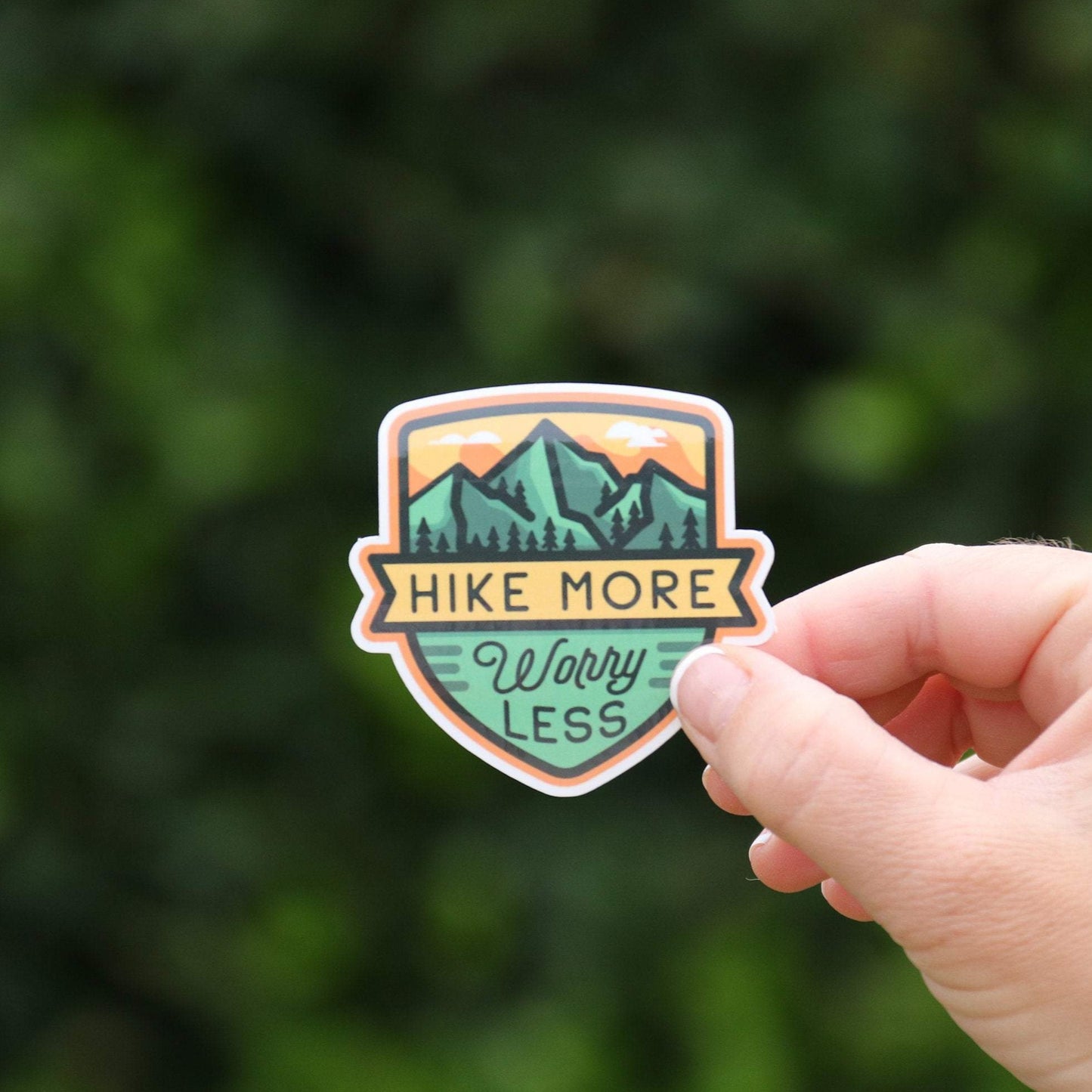Hike More Sticker