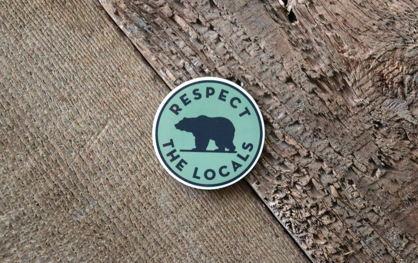 Respect The Locals Sticker