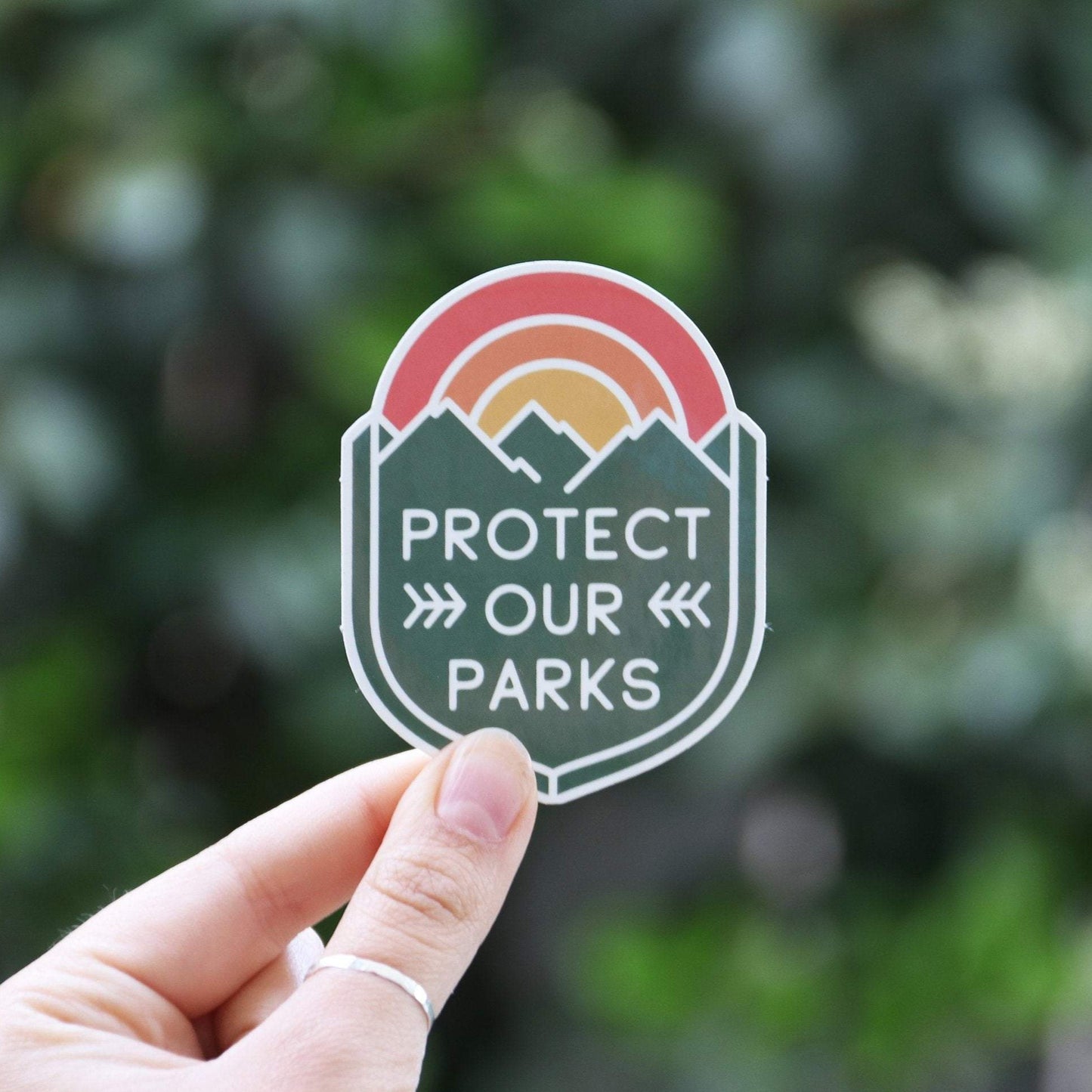 Protect Our Parks Sticker