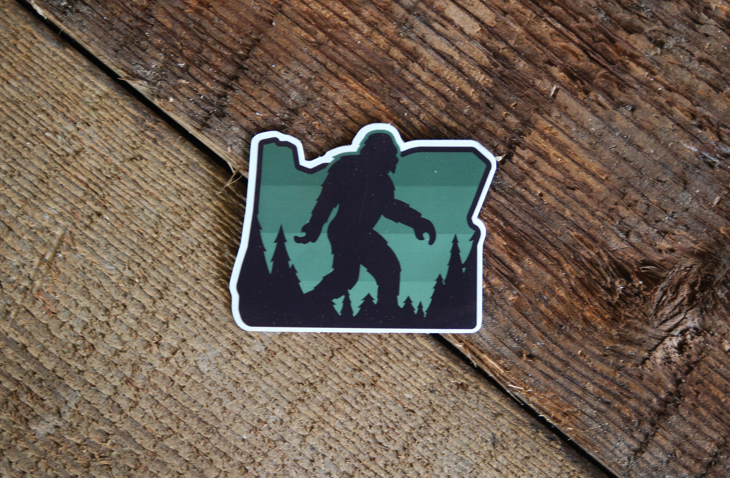 Oregon Bigfoot Sticker