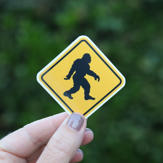 Bigfoot Conspiracy Society Sticker