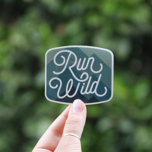 Run Wild Sticker
