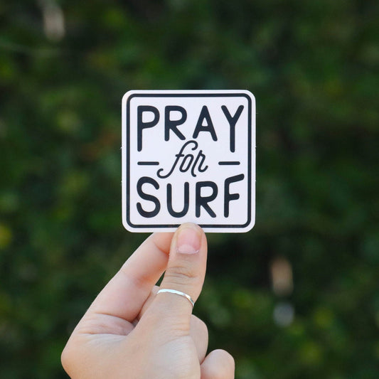 Pray for Surf Sticker