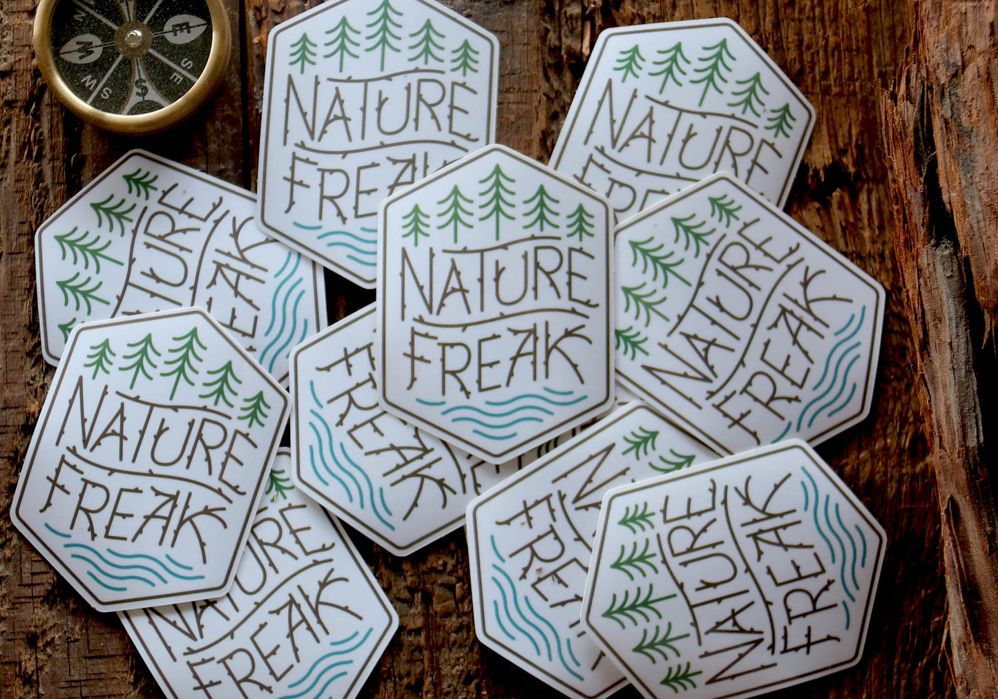 Nature Freak Sticker