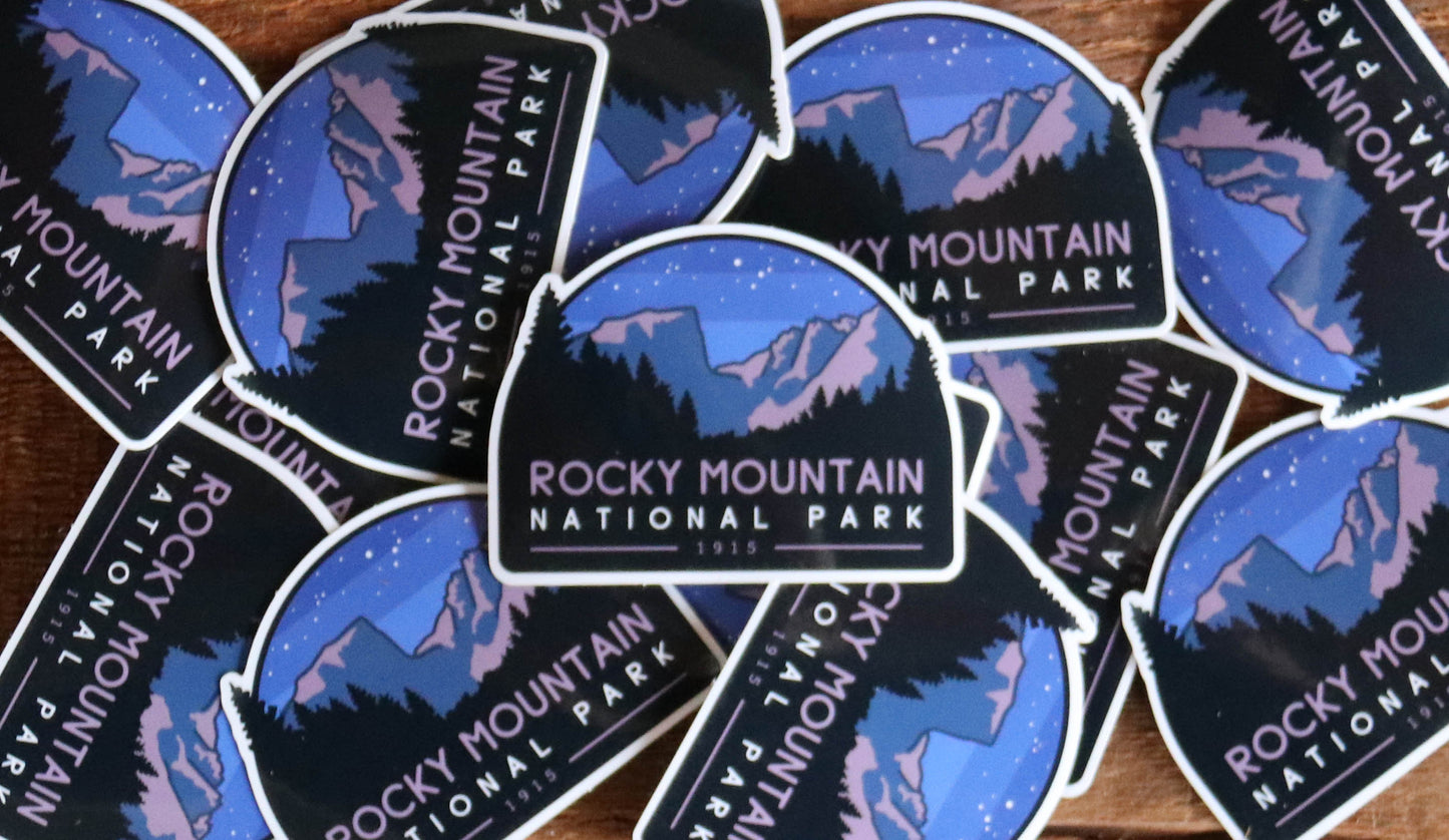 Rocky Mountain National Park Sticker