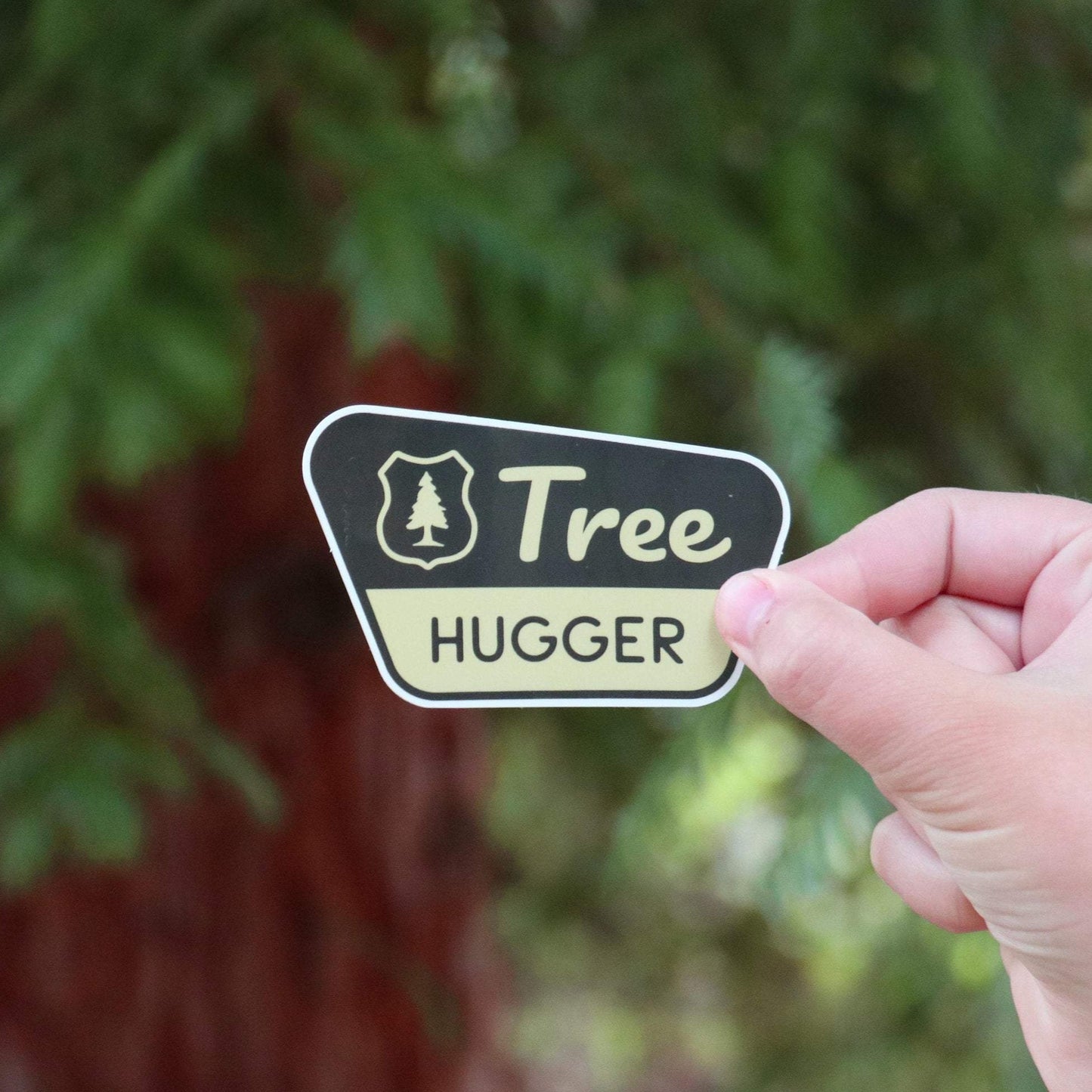 Tree Hugger Sticker