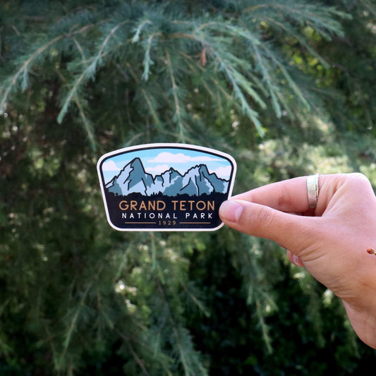 Grand Tetons National Park Sticker