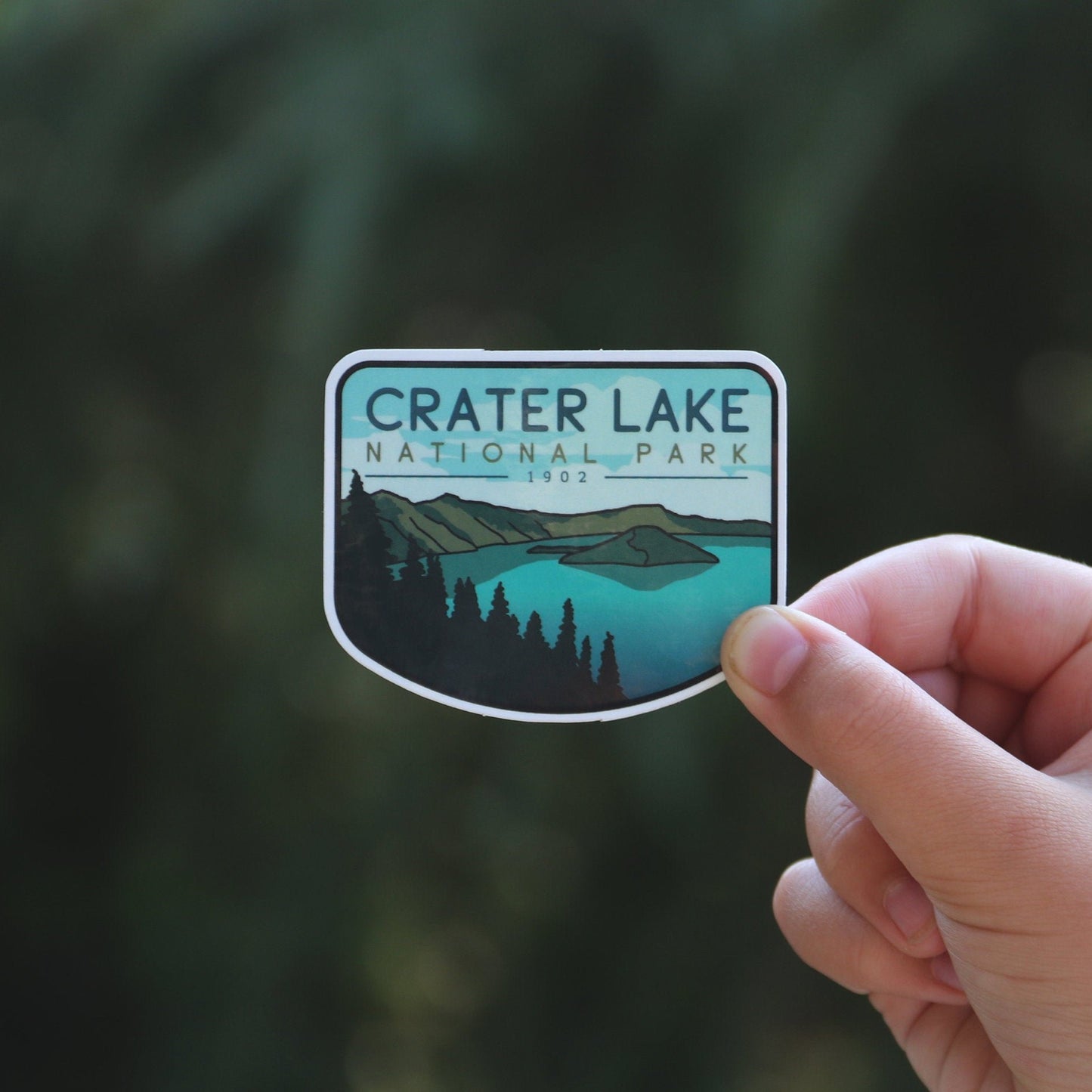 Crater Lake National Park Sticker