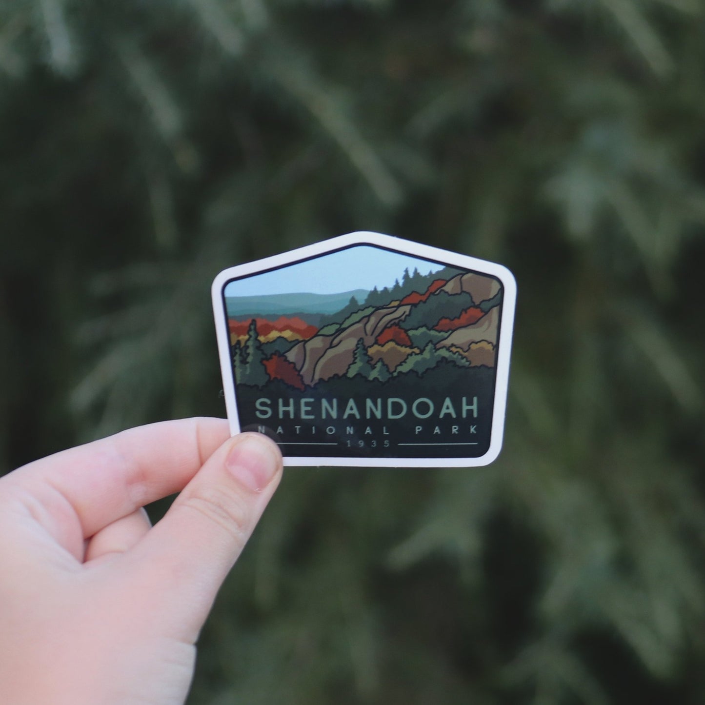 Shenandoah National Park Sticker