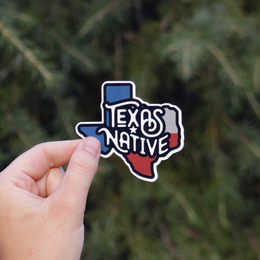 Texas Native Sticker