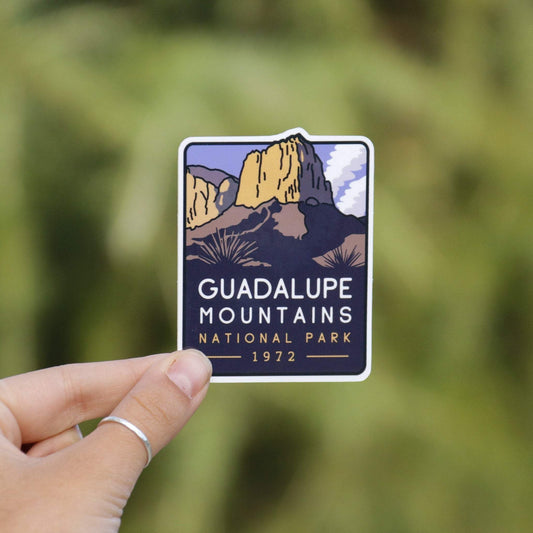 Guadlupe Mountains Sticker