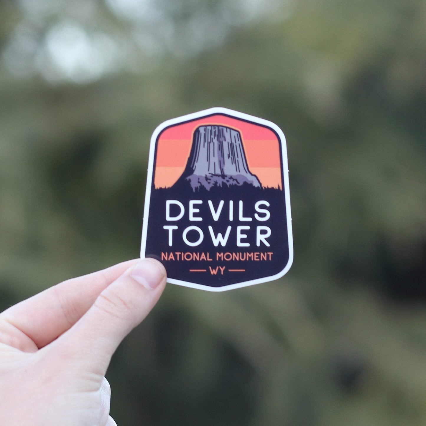 Devils Tower National Monument Sticker