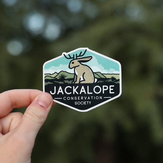 Jackalope Conservation Society Sticker