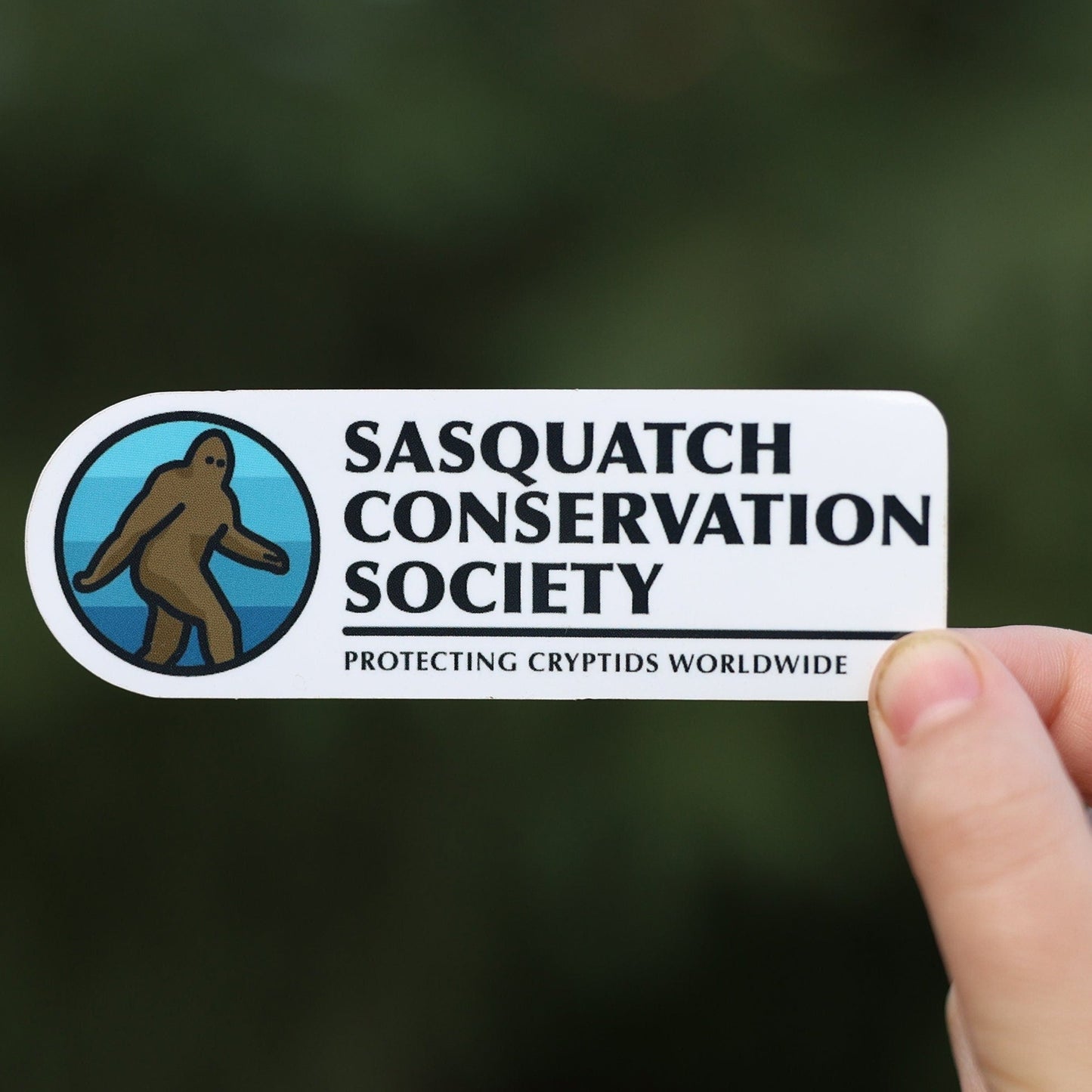 Official Sasquatch Conservation Society Sticker