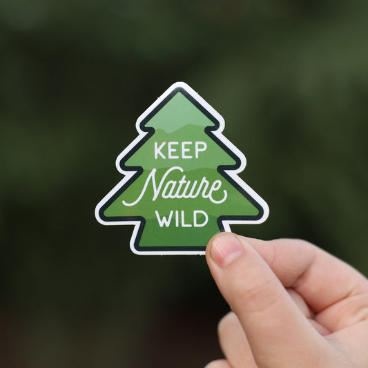 Keep Nature Wild Sticker