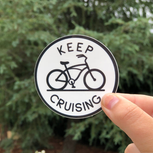 Keep Cruising Sticker