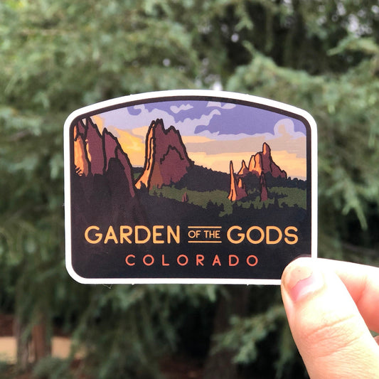 Garden of the Gods Park Sticker