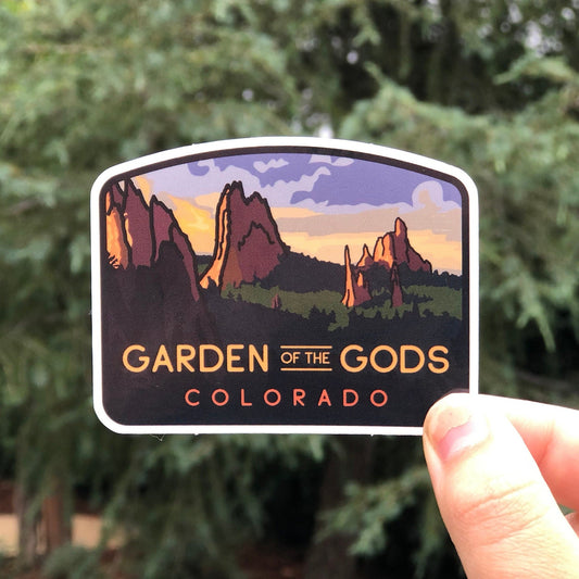 Garden of the Gods Park Sticker