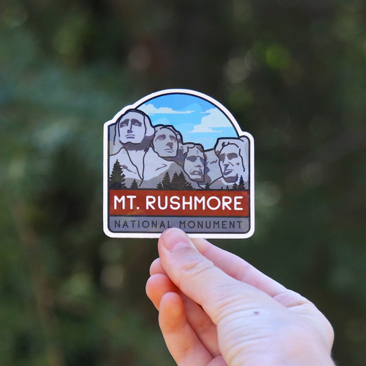 Mt. Rushmore National Monument Sticker