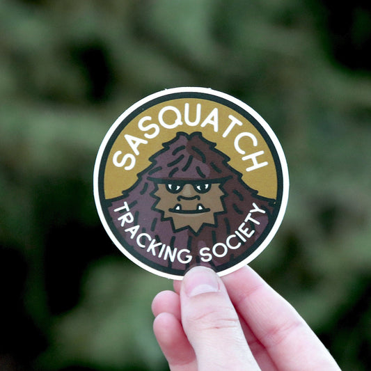 Sasquatch Tracking Society Sticker