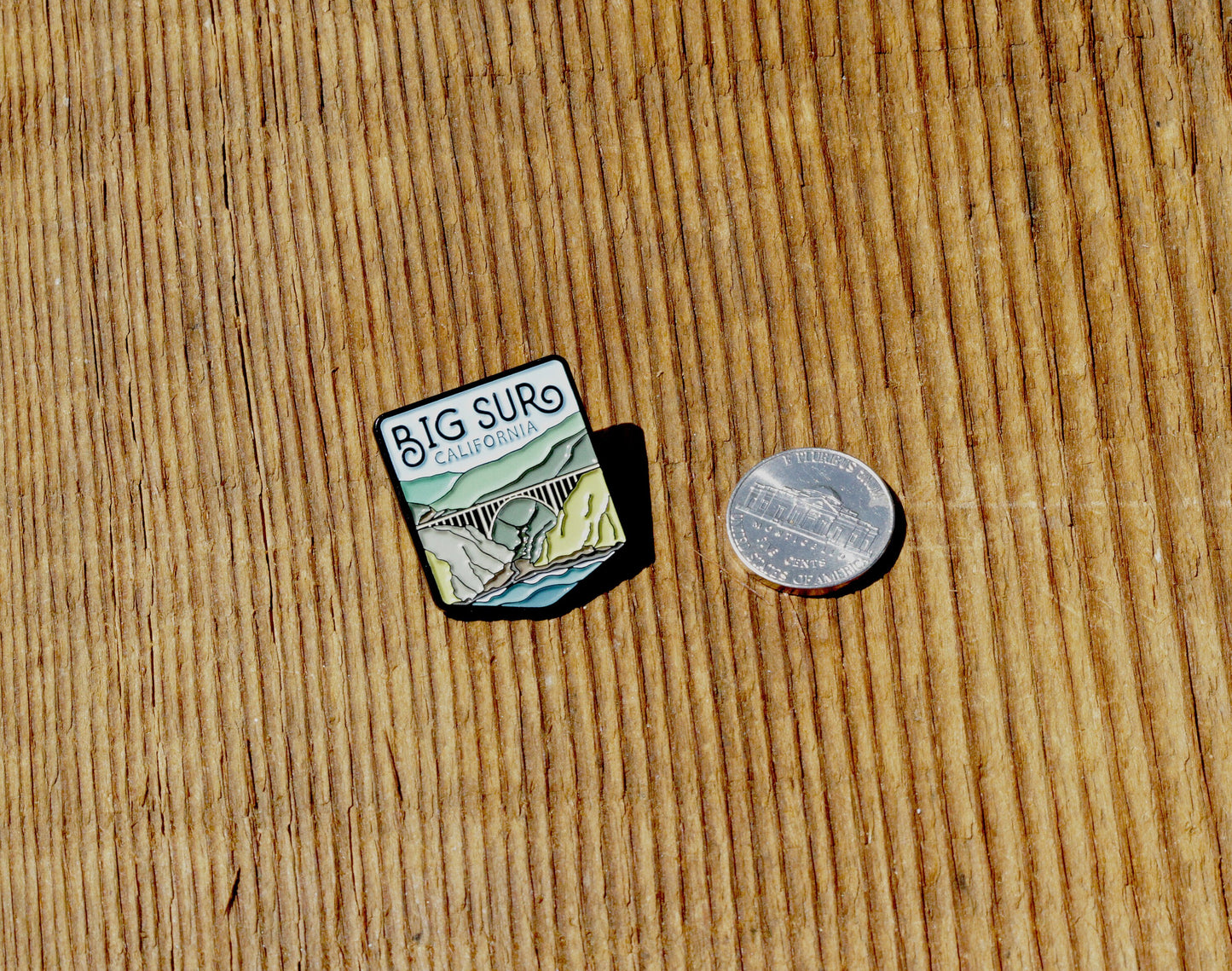 Big Sur California Enamel Pin