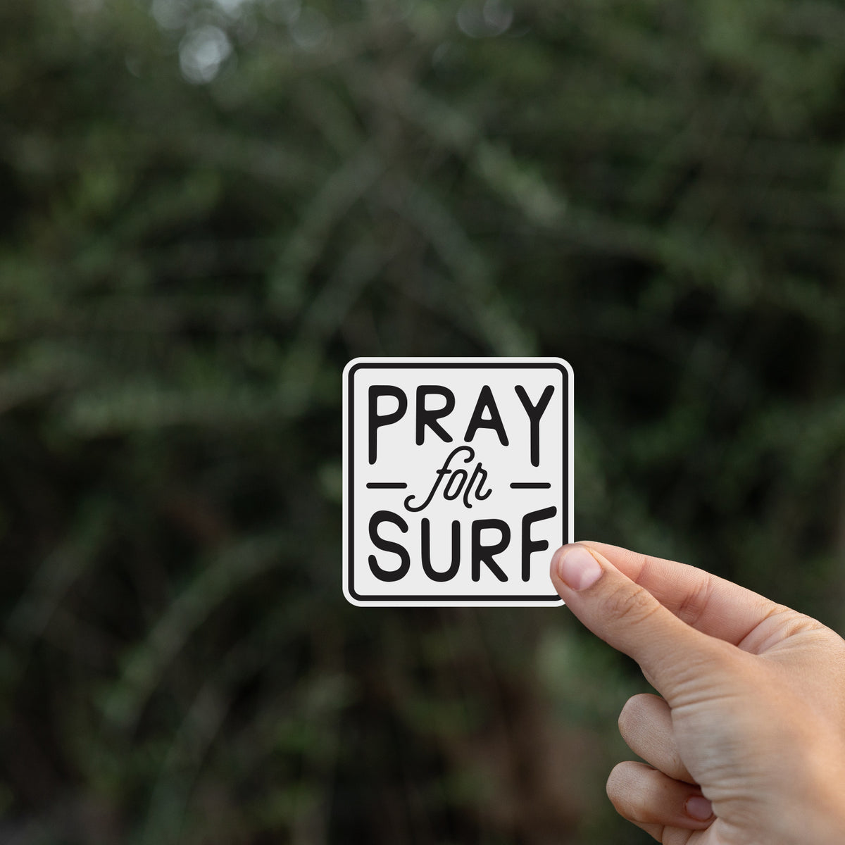 Pray for Surf Sticker