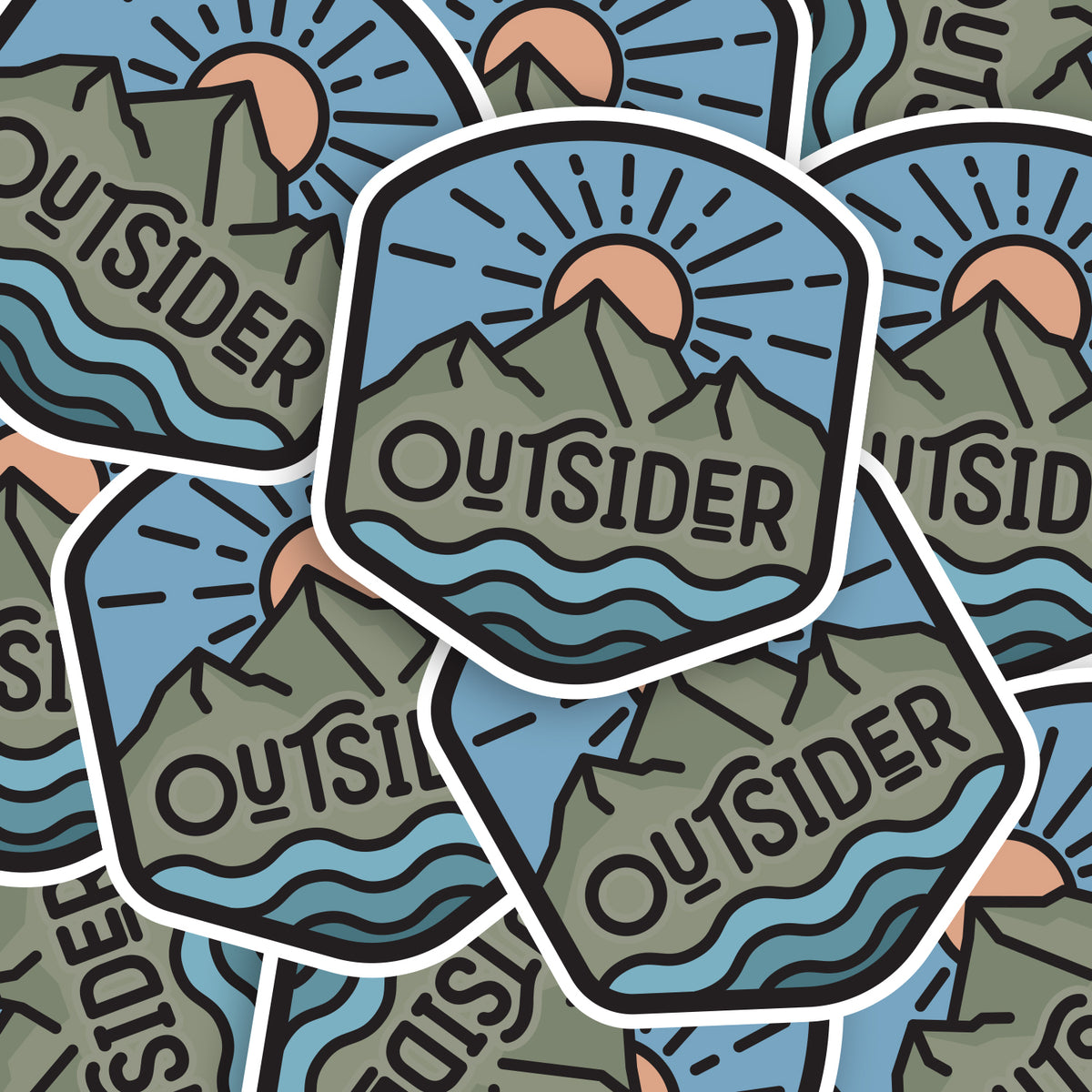 Outsider Sticker