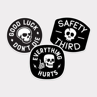 Bad Decisions Sticker Set