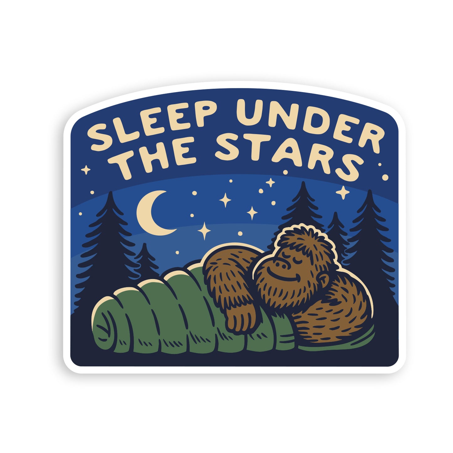 Sleep Under The Stars Sticker