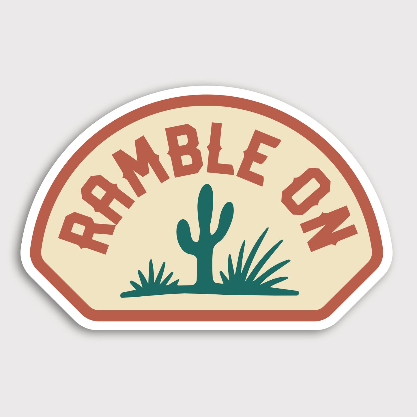 Ramble On Sticker