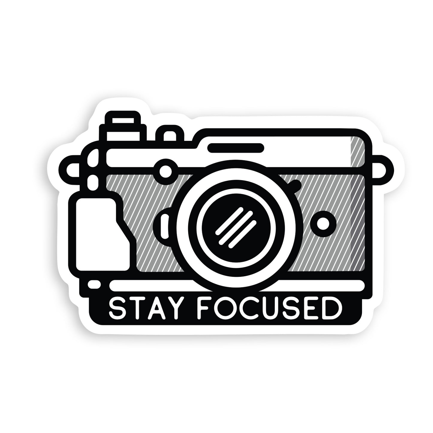 Stay Focused Sticker