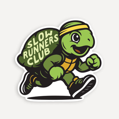 Slow Runners Club Sticker
