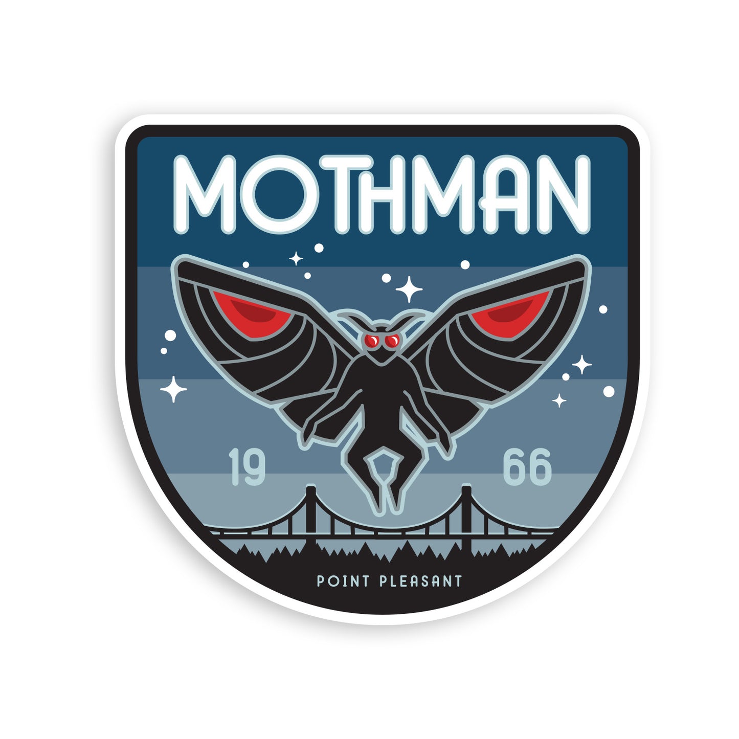 Mothman 1966 Sticker