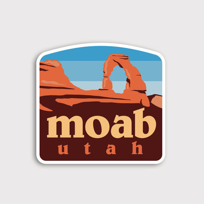 Moab Utah Sticker