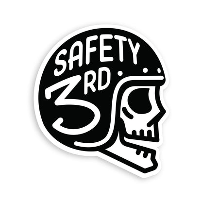 Safety Third Helmet Sticker