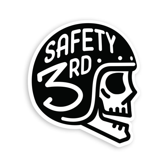 Safety Third Helmet Sticker