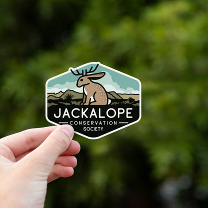 Jackalope Conservation Society Sticker