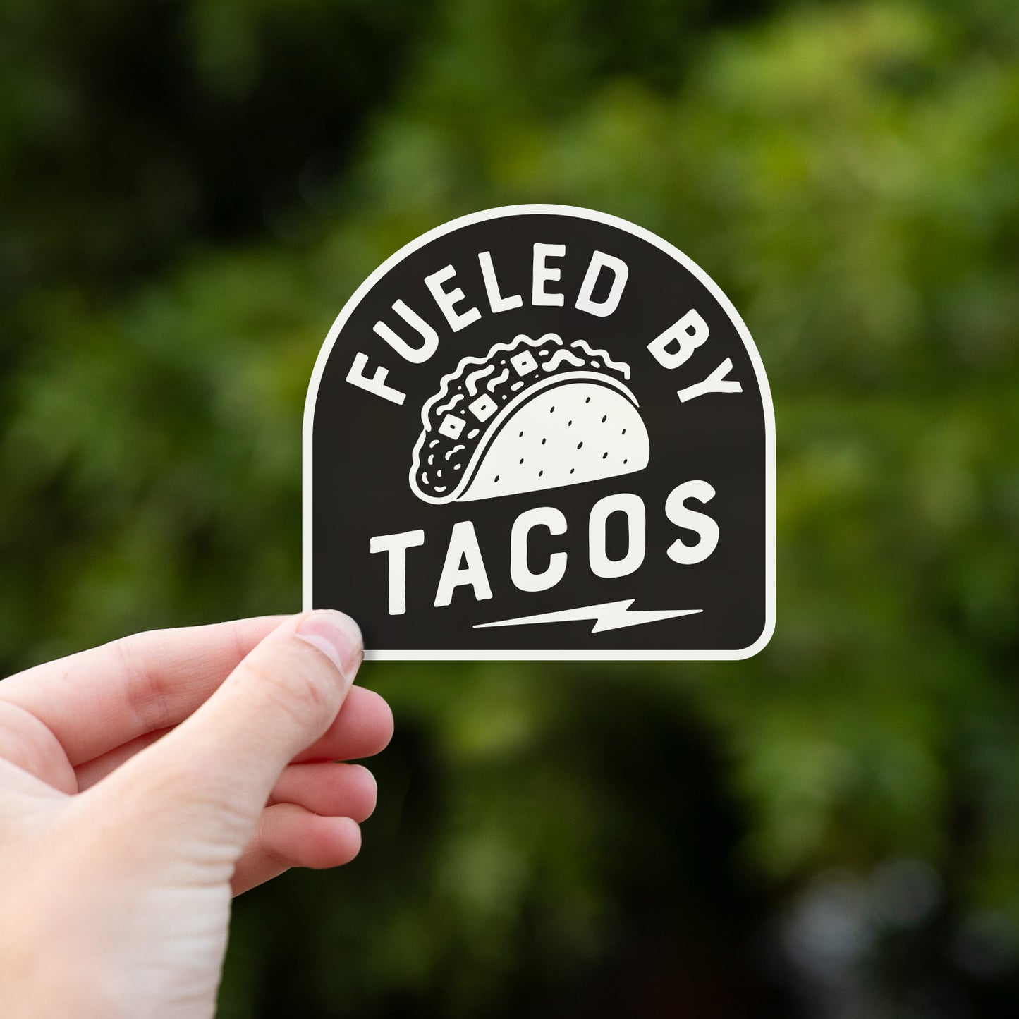 Fueled By Tacos Sticker
