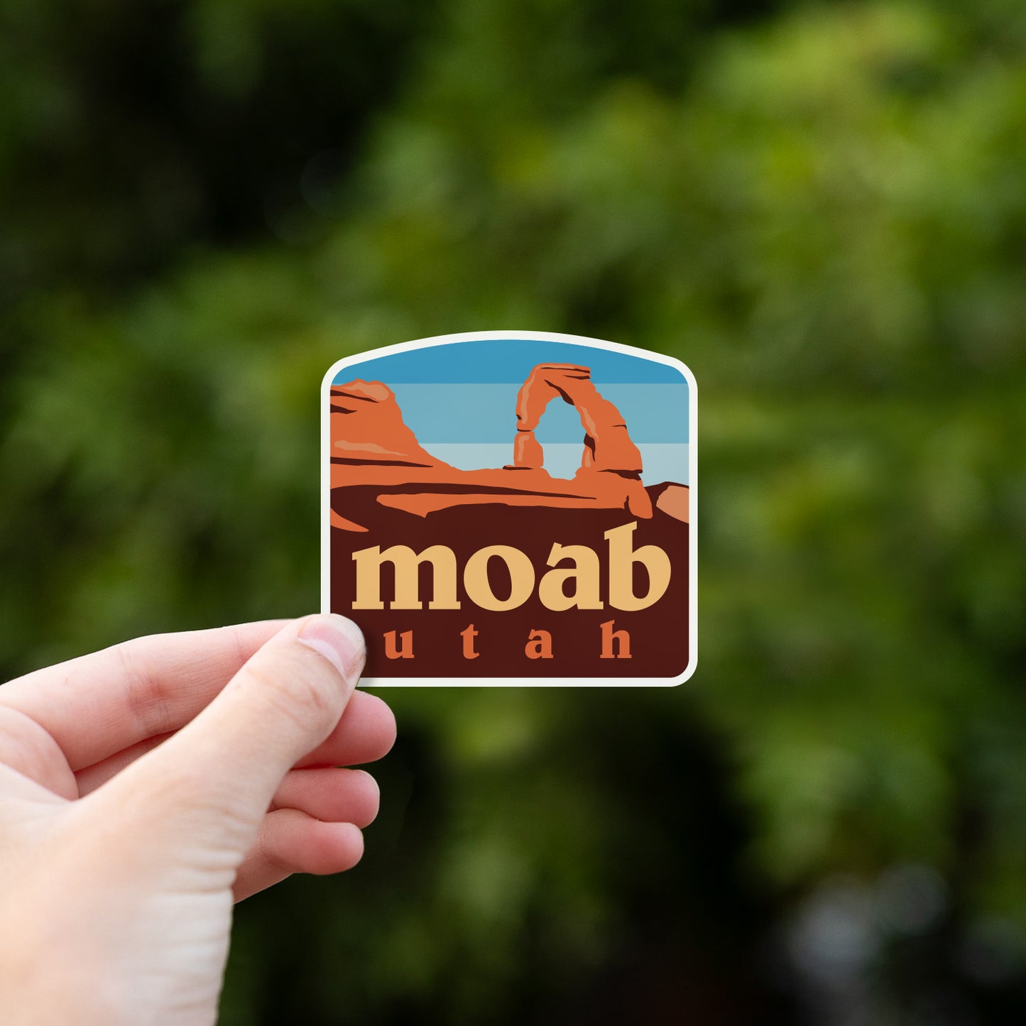 Moab Utah Sticker