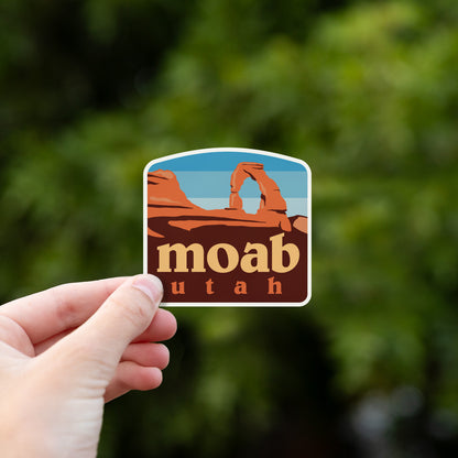 Moab Utah Sticker