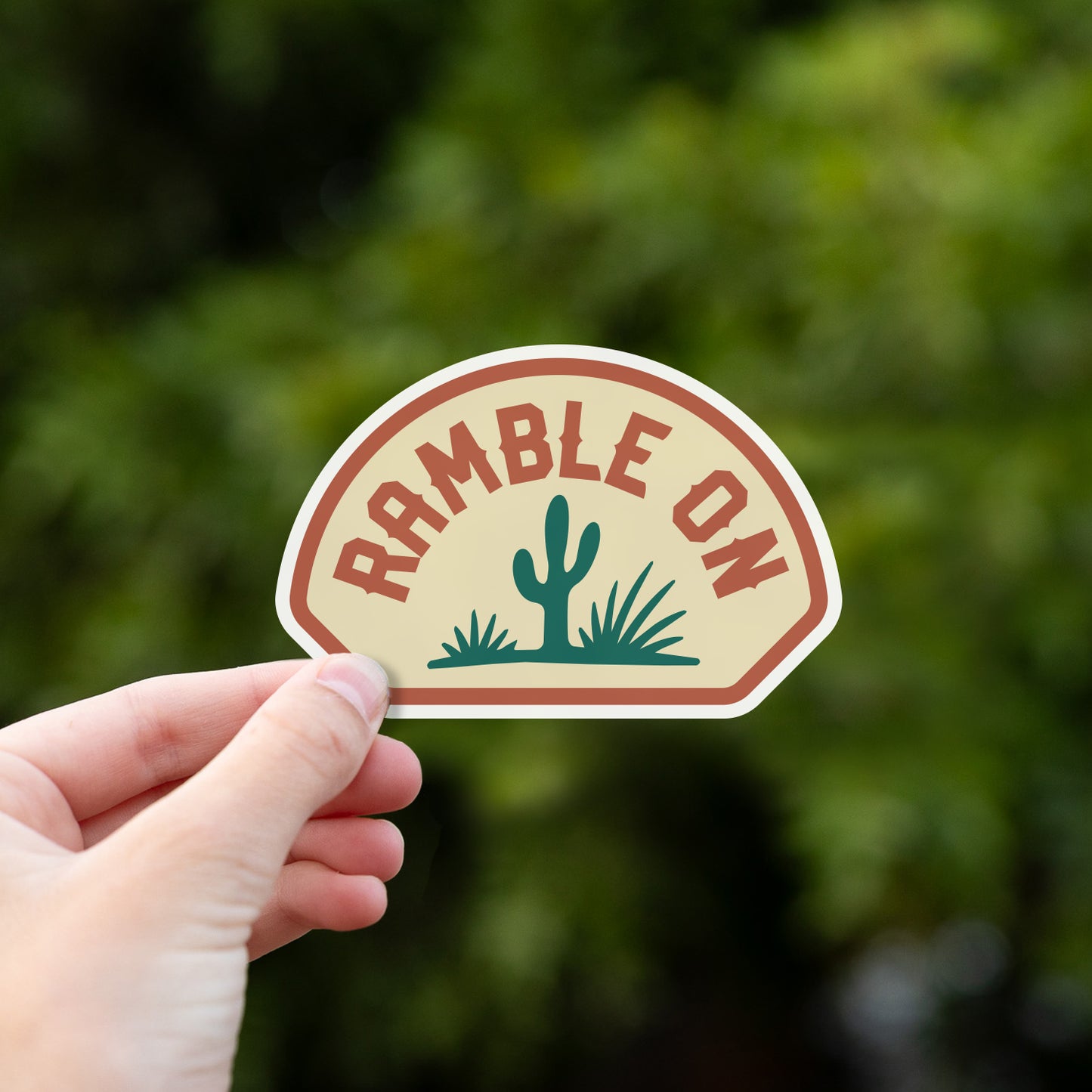 Ramble On Sticker