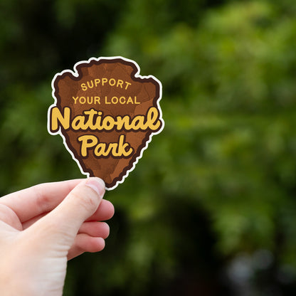 Support Your Local National Park Sticker