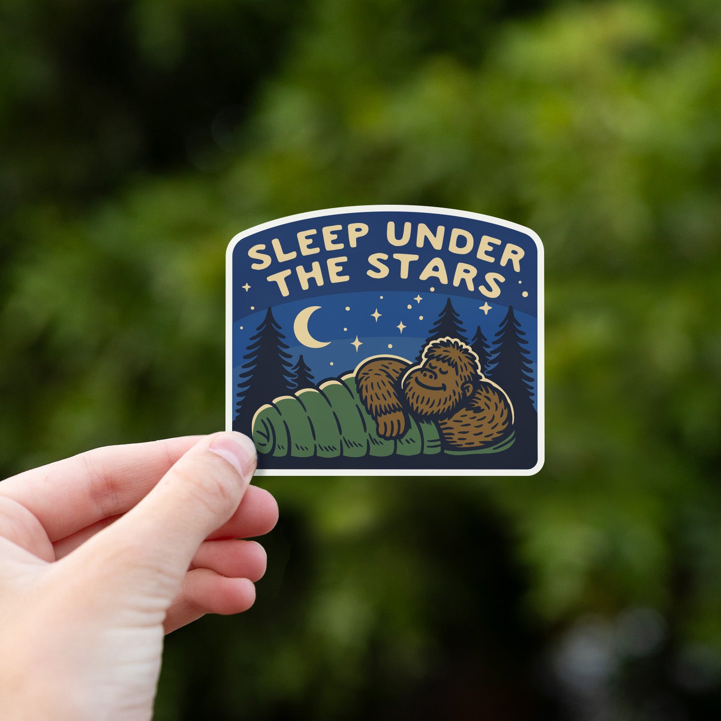 Sleep Under The Stars Sticker