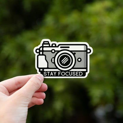 Stay Focused Sticker