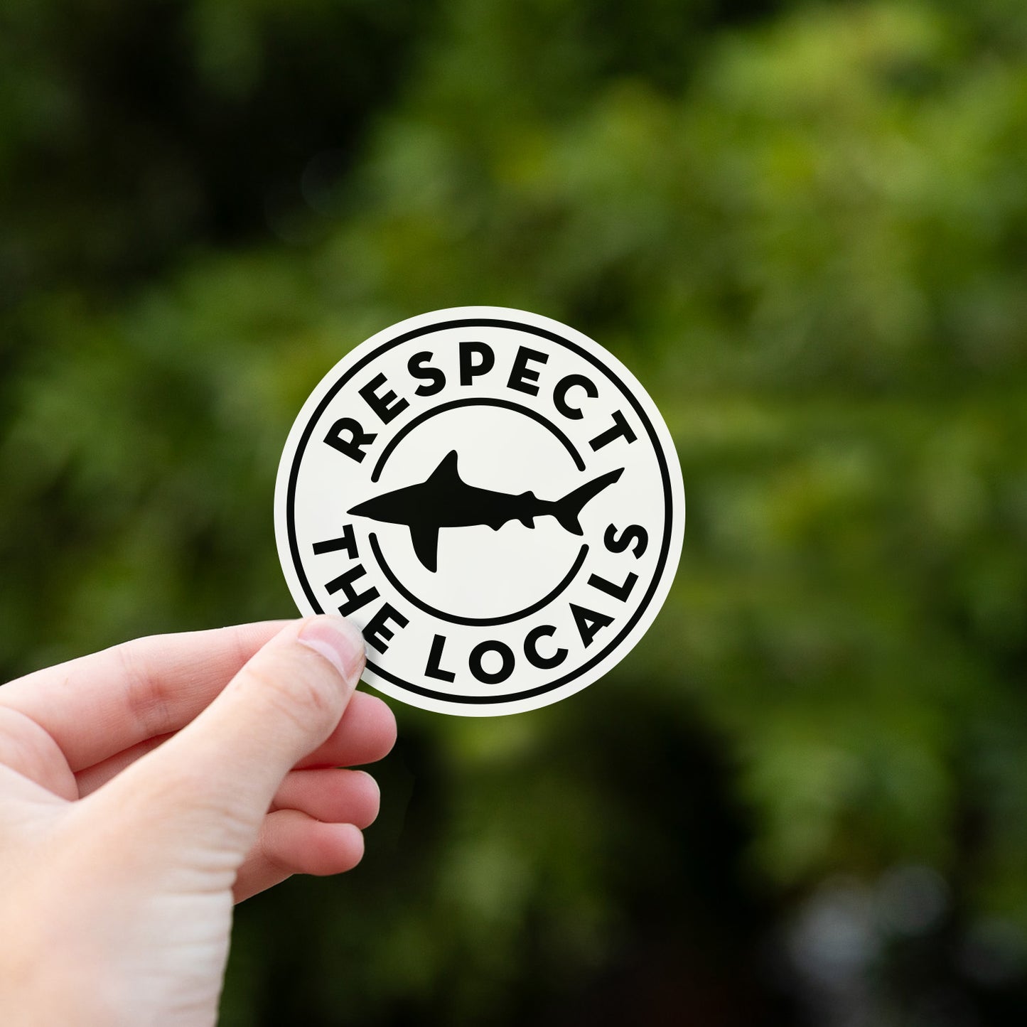 Respect the Locals Sticker