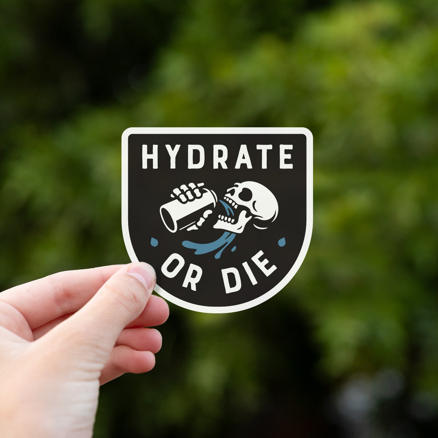 Hydrate or Die Sticker