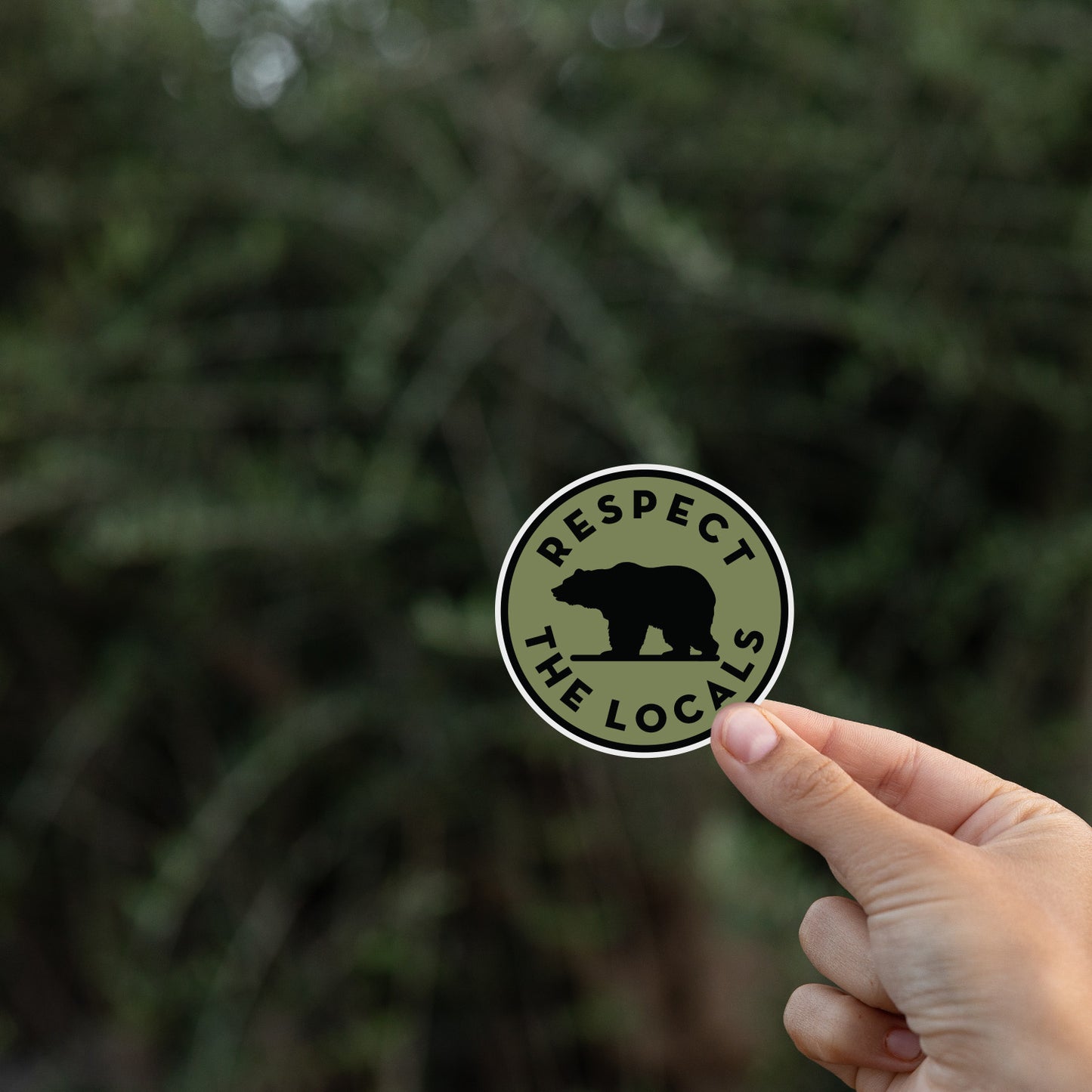 Respect The Locals Sticker
