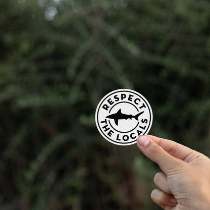 Respect the Locals Sticker