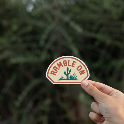 Ramble On Sticker
